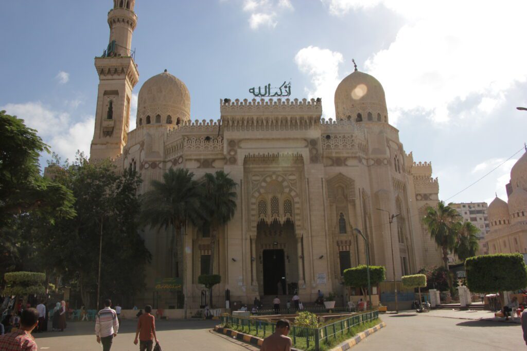 Abu Al Abbass Mosque in Alexandria Egypt