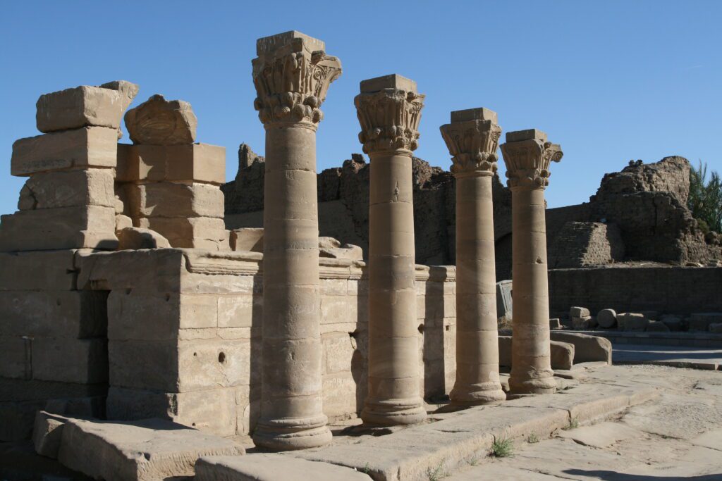 Amarna ruins from up close