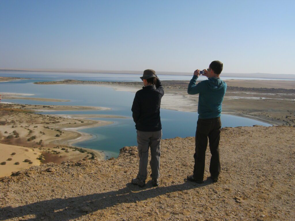 Whales valley and Fayoum desert scenery