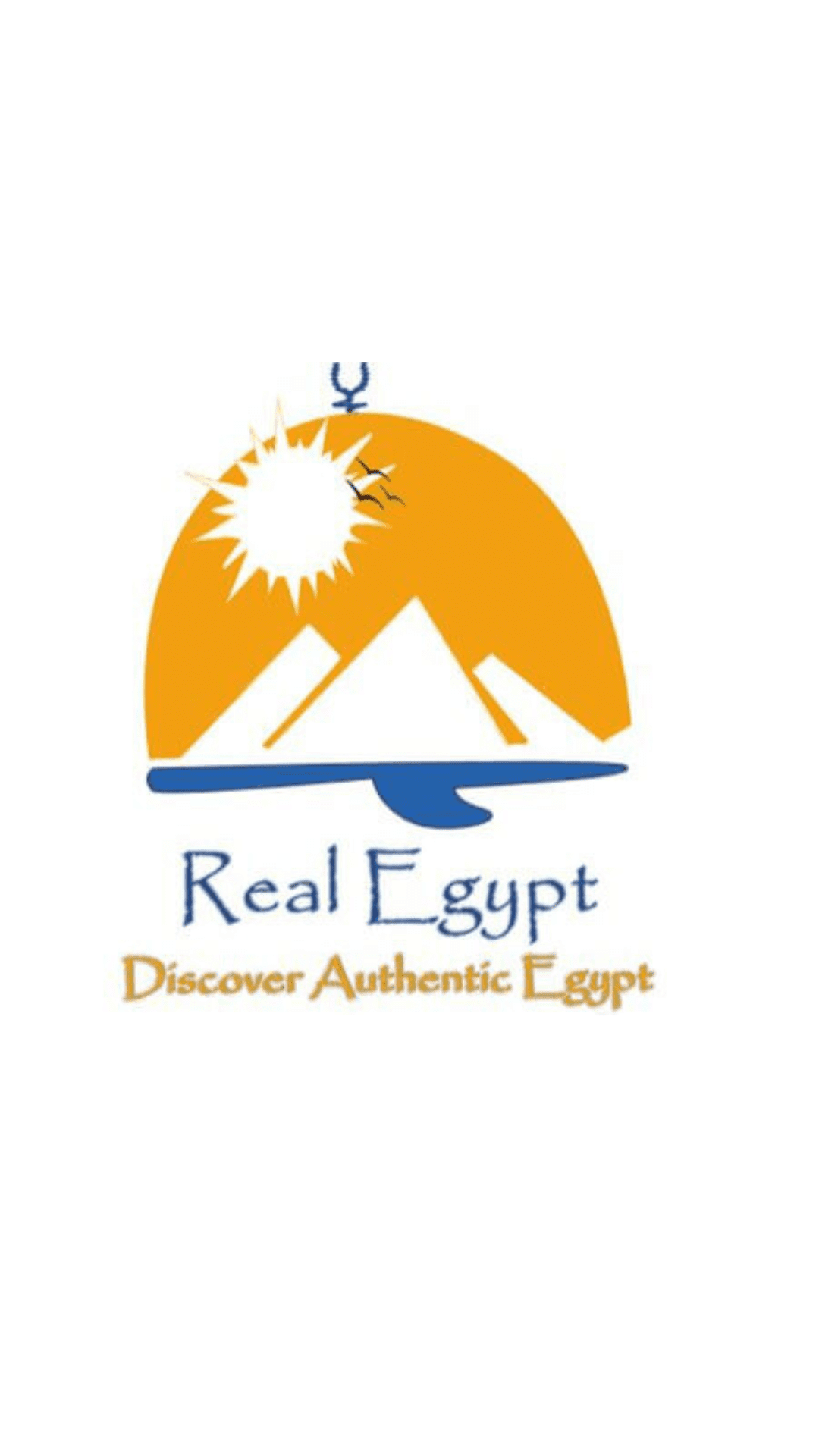 a photo showing the Real Egypt Logo