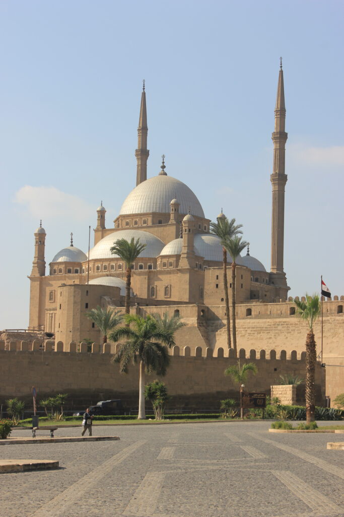 A photo showing the Cairo Citadel which is considered a part of the Islamic Cairo Era